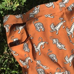 Printed Tiger Pants